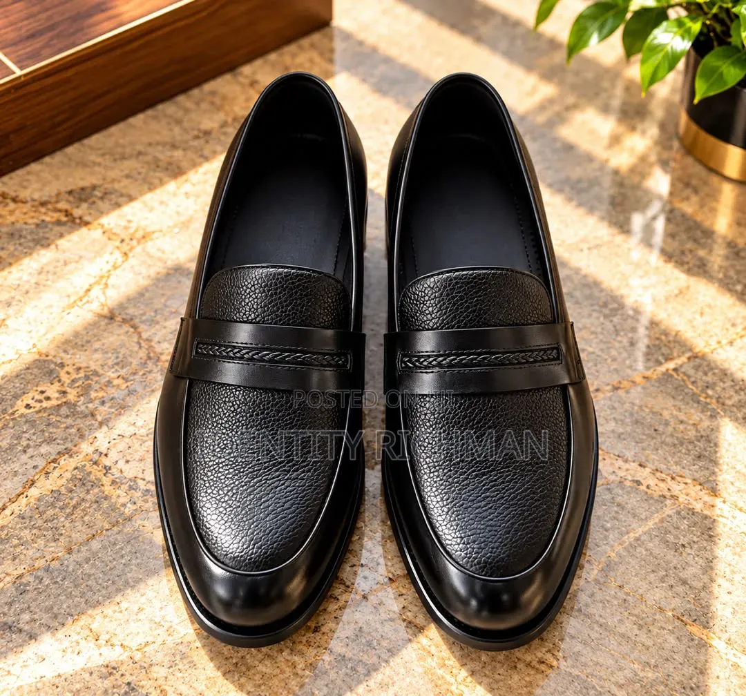 Leather Penny Loafer-Shoe Available