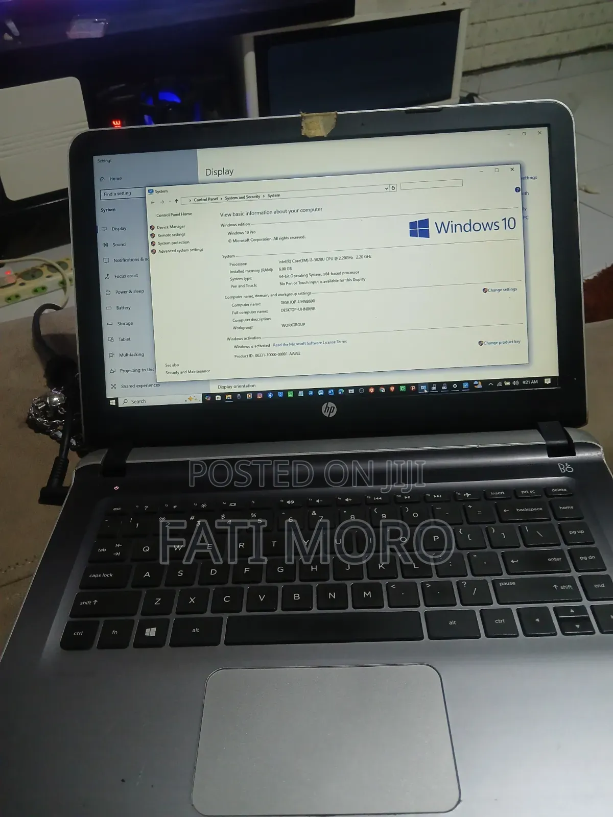 Laptop HP EliteBook 840 G5 6GB Intel Core i3 HDD 1T