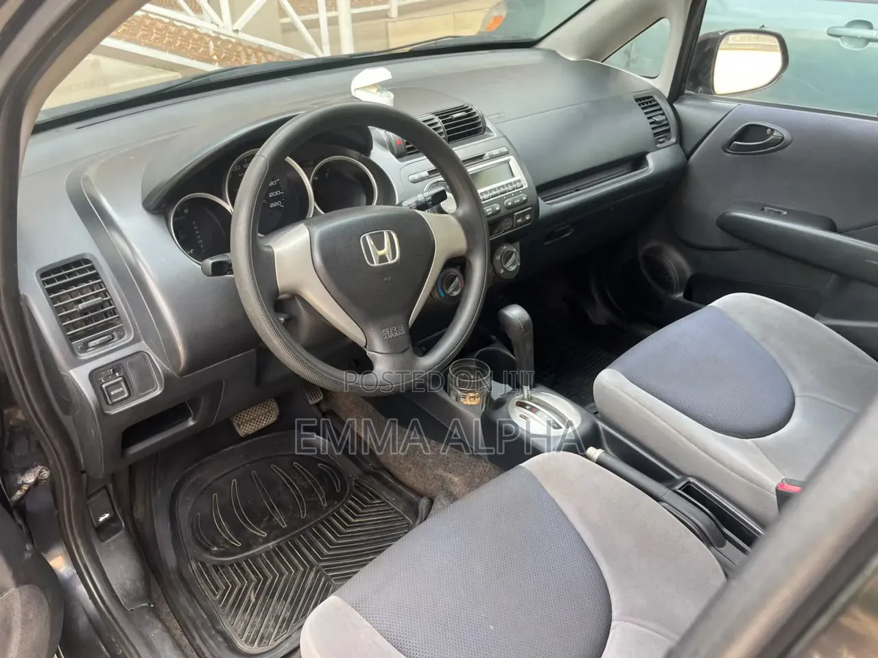 Honda Fit Automatic 2008 Black