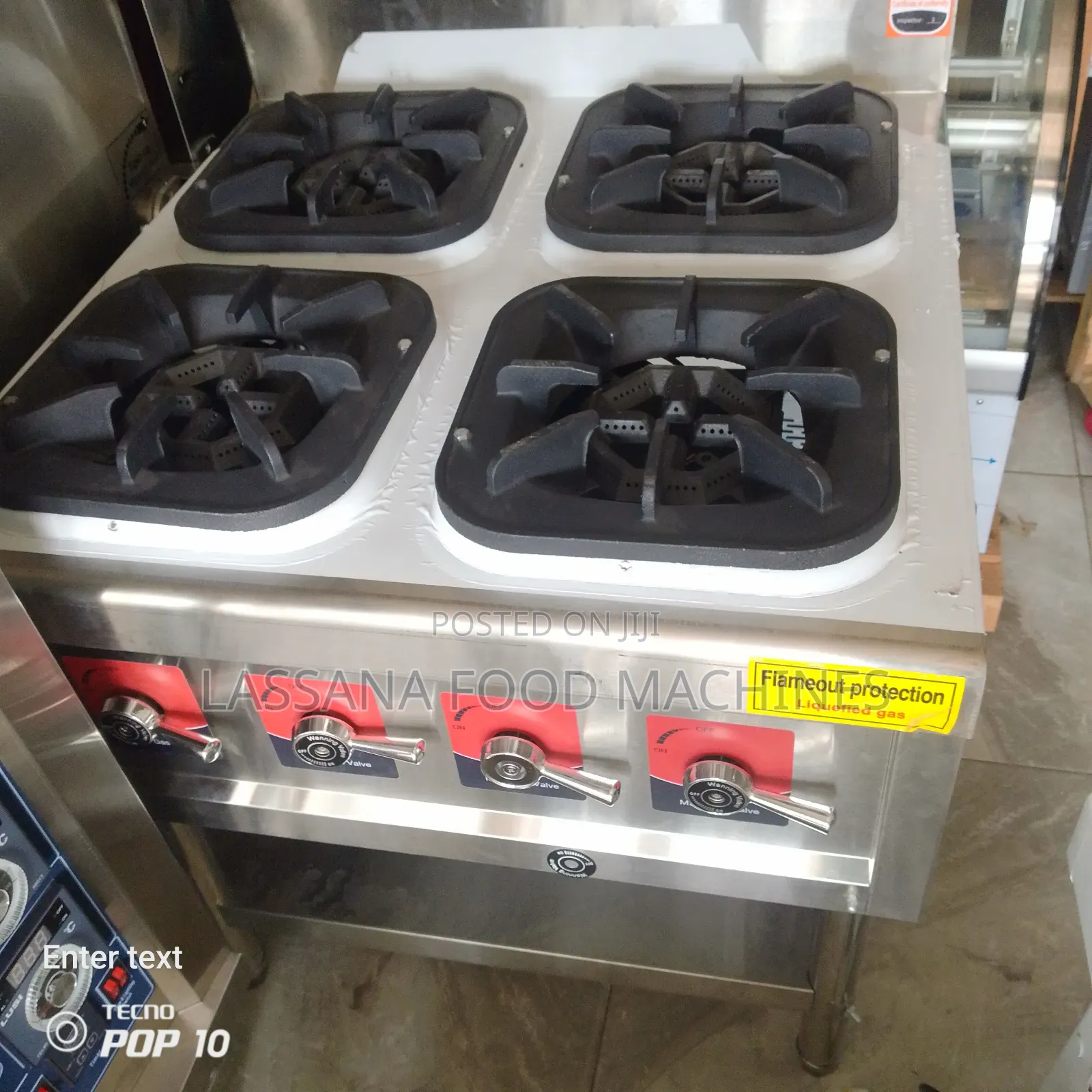 Standing Burner Gas Stove
