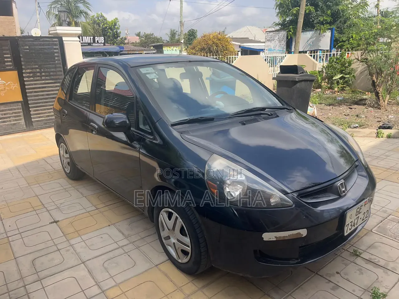 Honda Fit Automatic 2008 Black