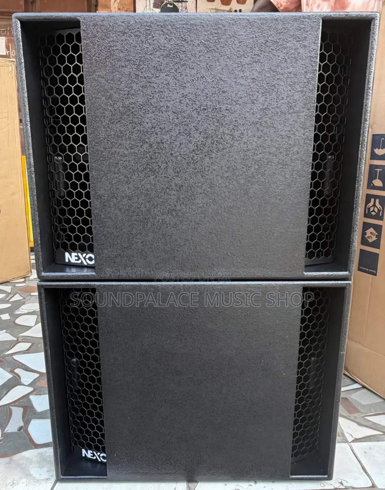 Nexo Single Bass Speakers ( 1pair)