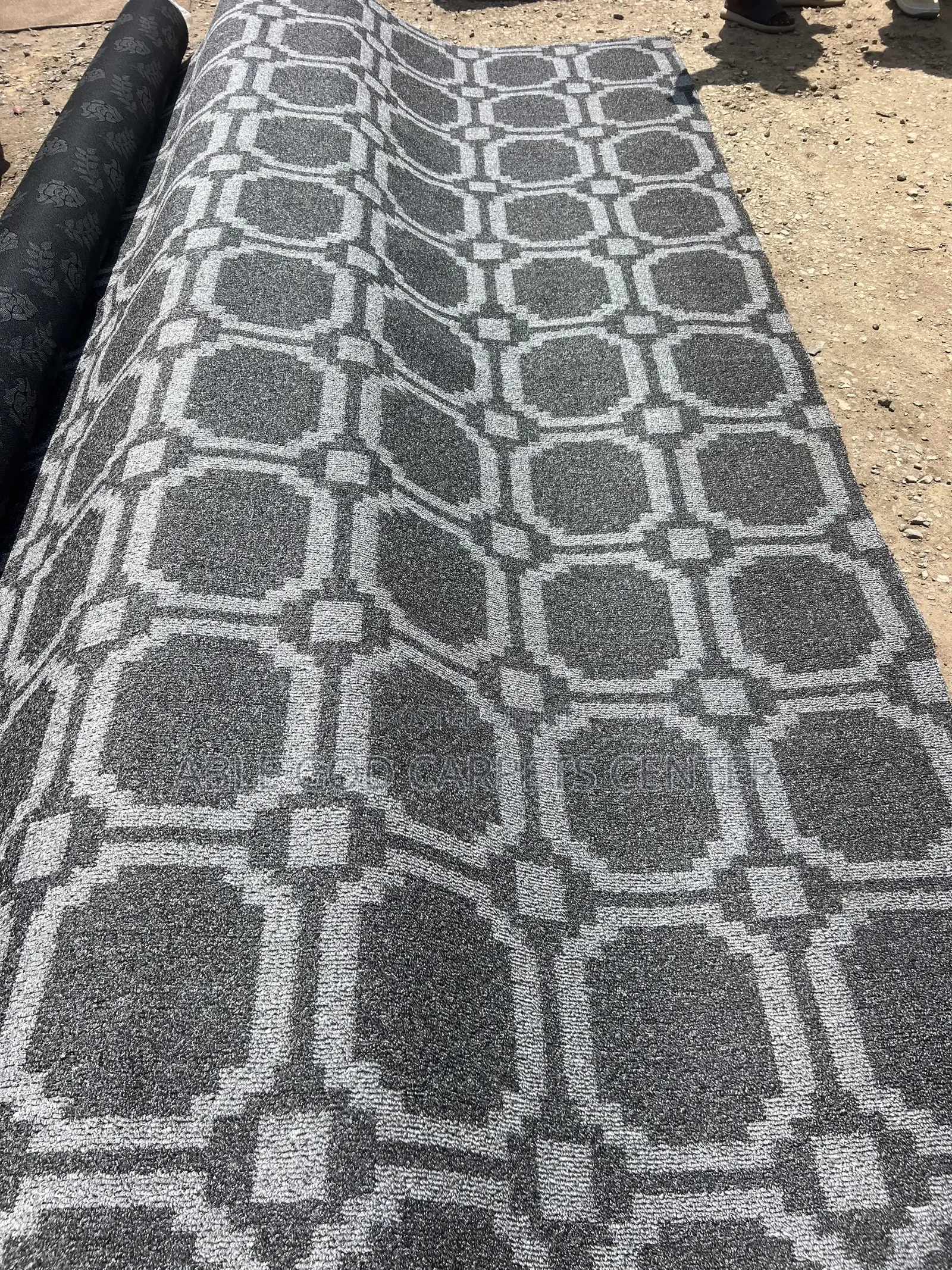 Soft Plain Gray With Design