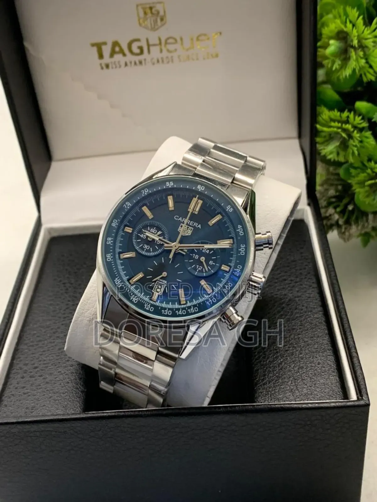 TAG Heuer Carrera Chronograph Stainless Steel Watch for Men