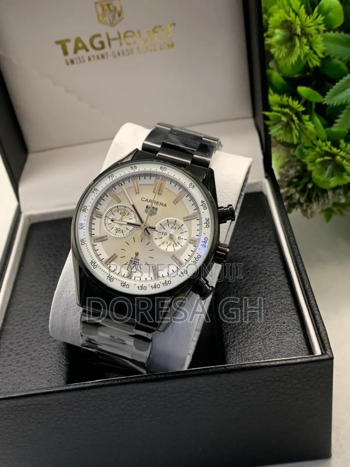 TAG Heuer Carrera Chronograph Stainless Steel Watch for Men