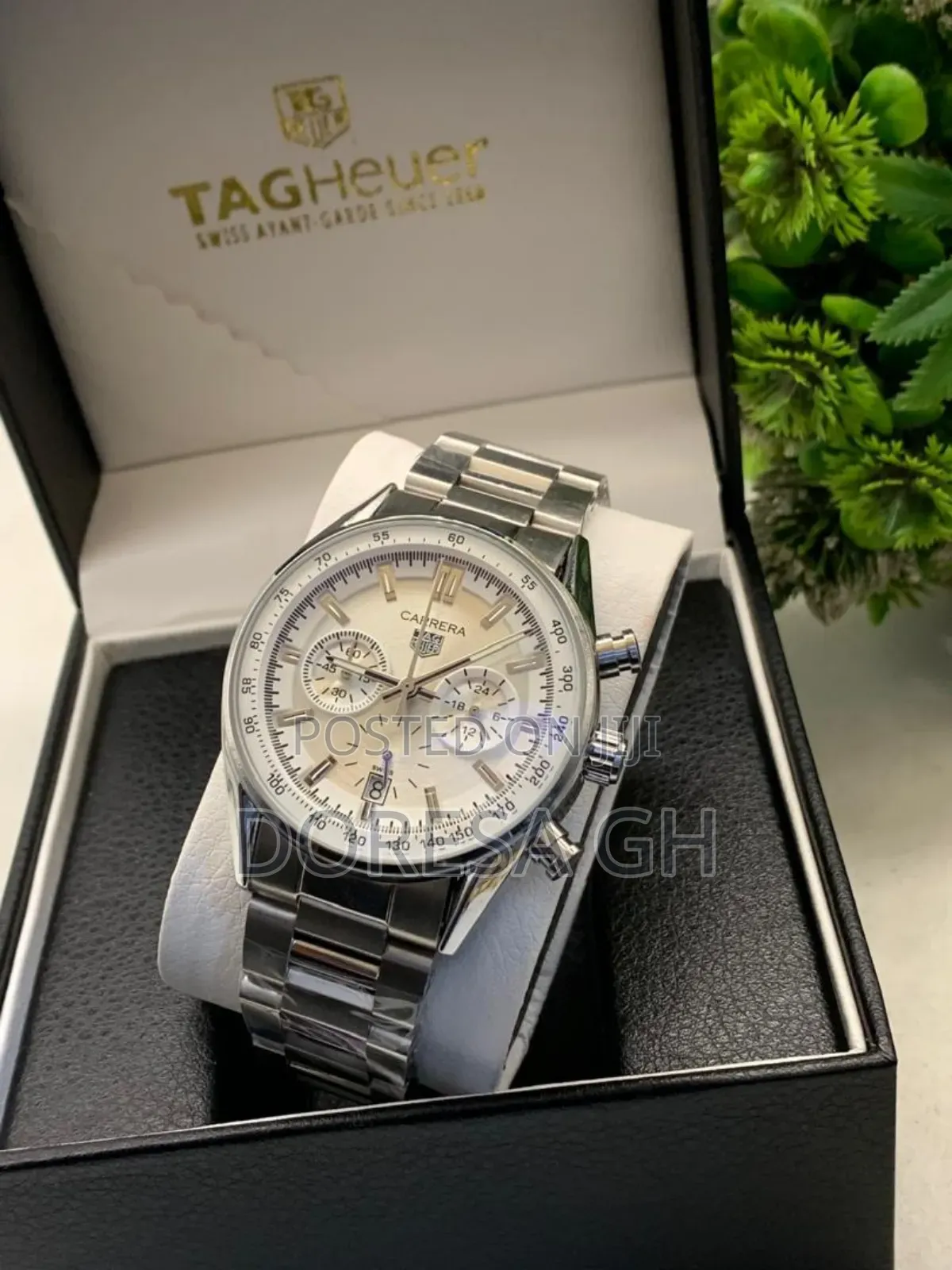 TAG Heuer Carrera Chronograph Stainless Steel Watch for Men
