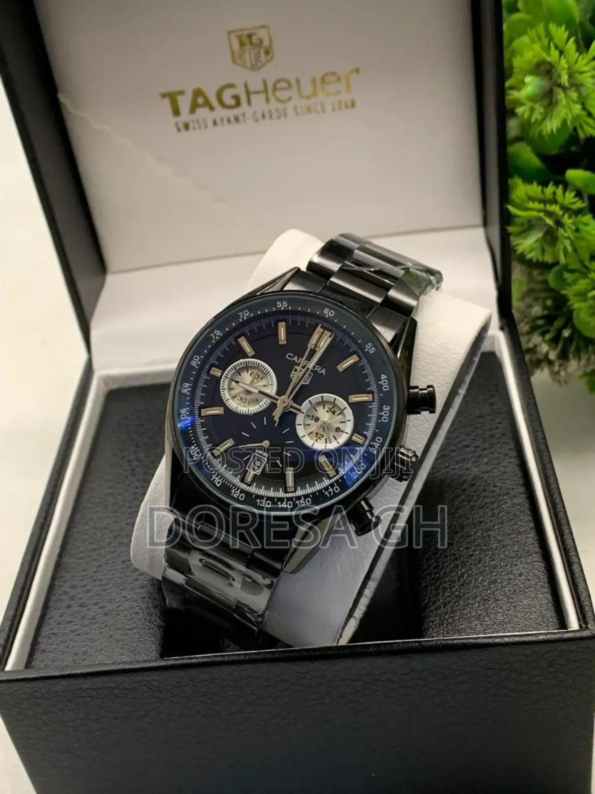 TAG Heuer Carrera Chronograph Stainless Steel Watch for Men