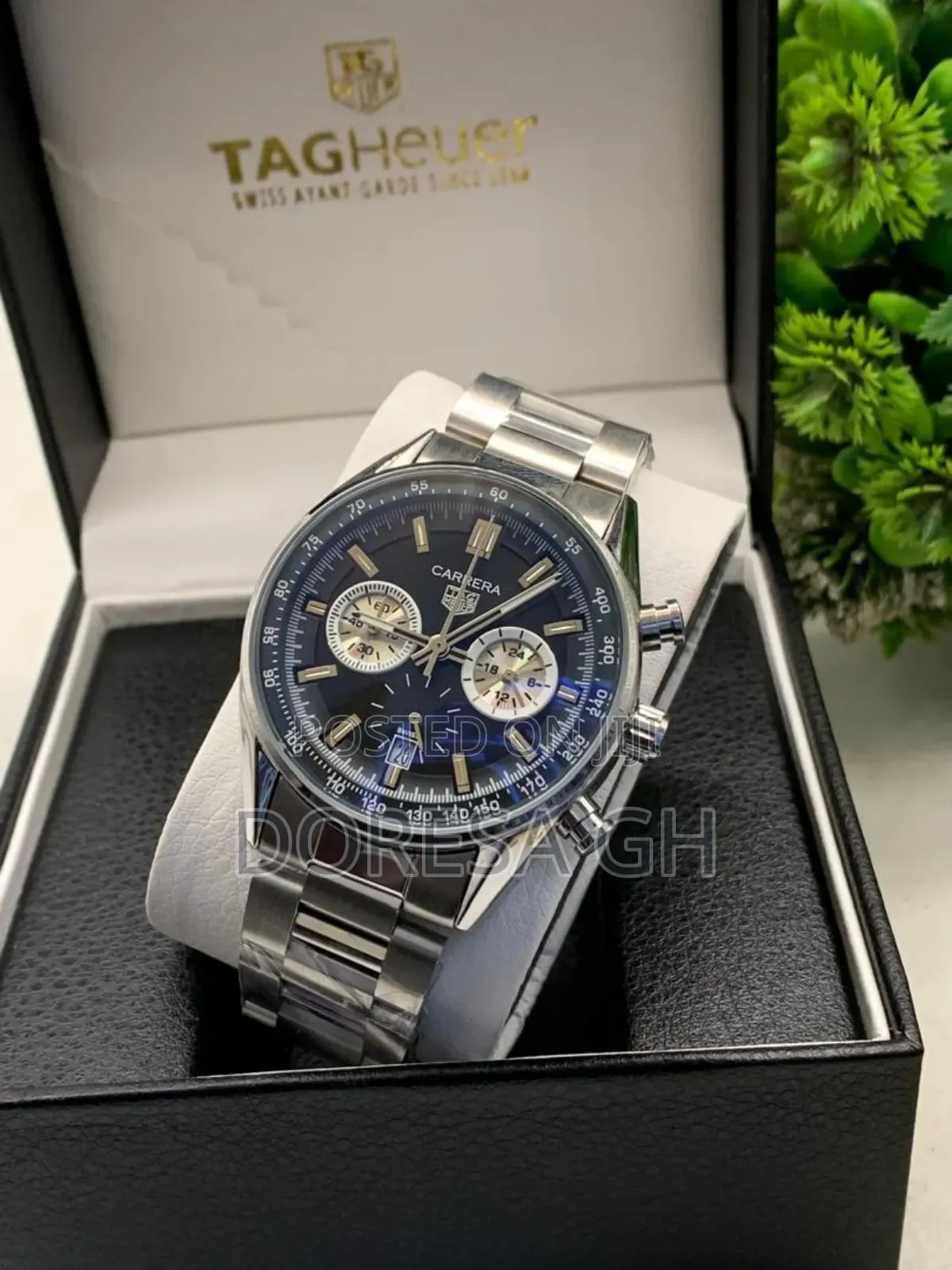 TAG Heuer Carrera Chronograph Stainless Steel Watch for Men