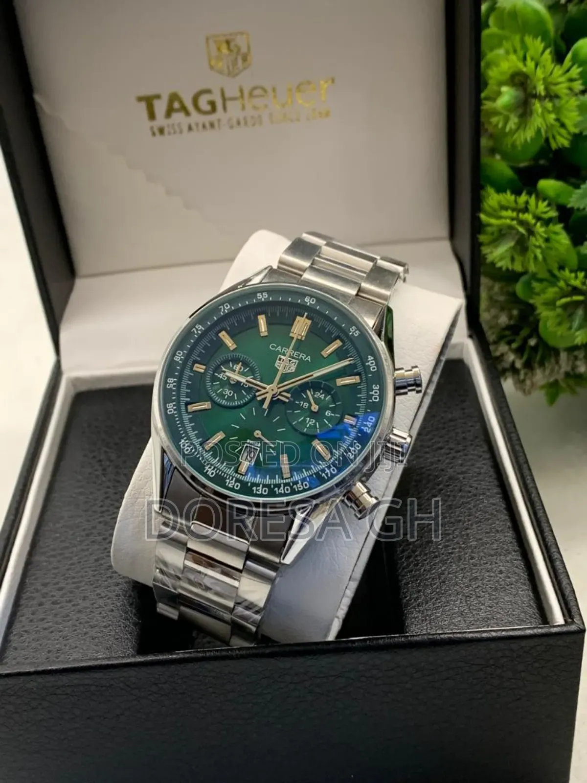 TAG Heuer Carrera Chronograph Stainless Steel Watch for Men