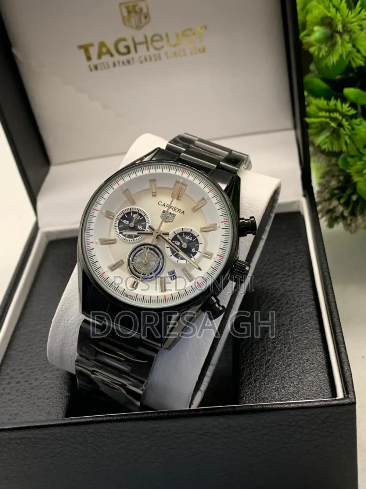 TAG Heuer Carrera Chronograph Stainless Steel Watch for Men