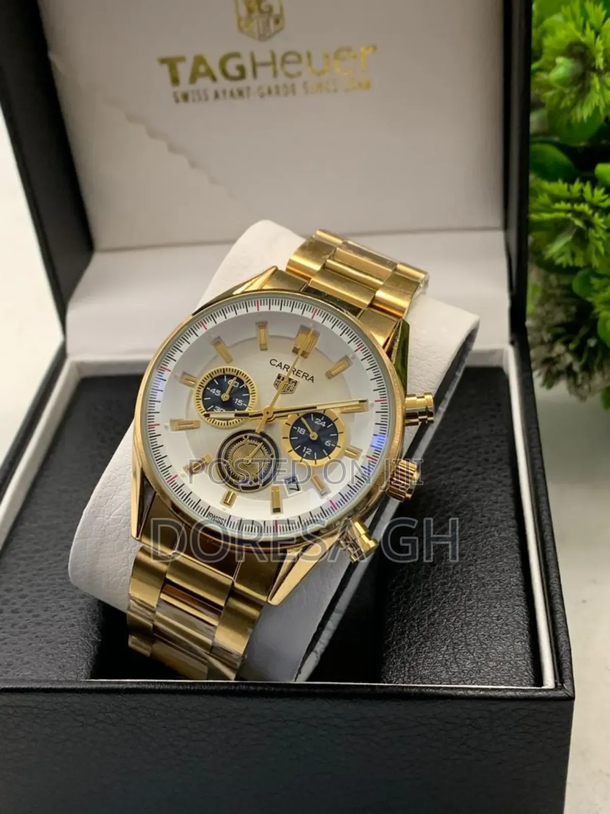 TAG Heuer Carrera Chronograph Stainless Steel Watch for Men