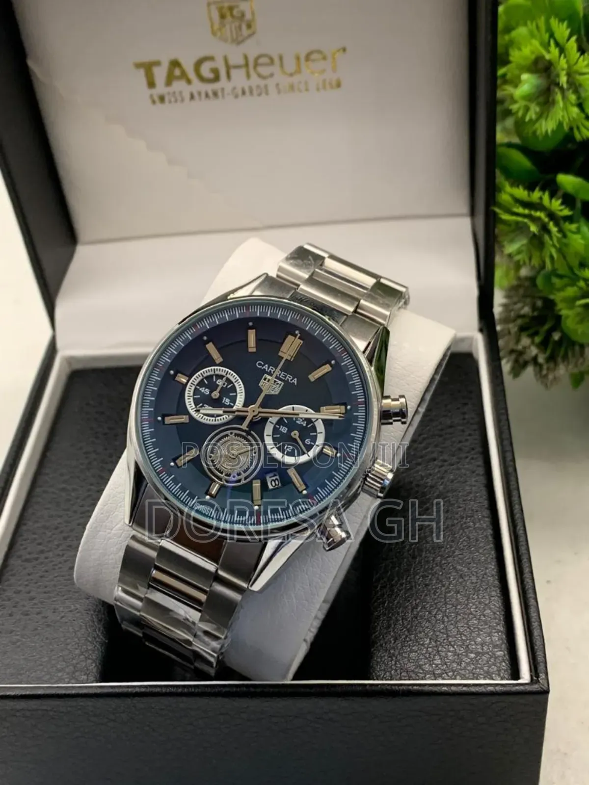 TAG Heuer Carrera Chronograph Stainless Steel Watch for Men