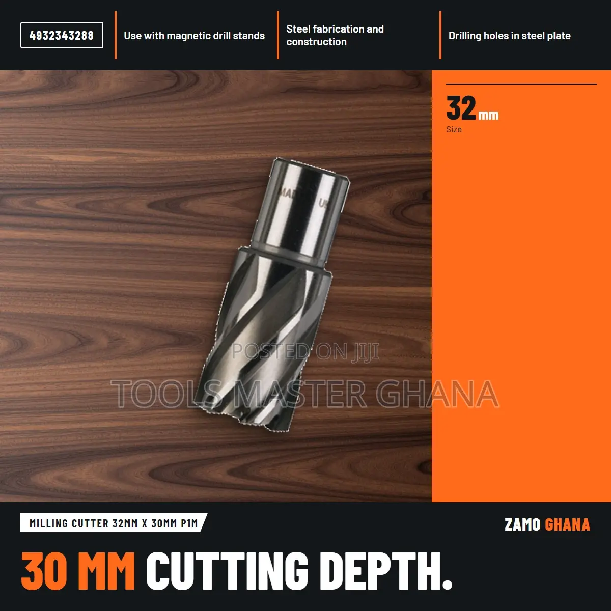 Milling Cutter 32Mm X 30Mm P1M -
