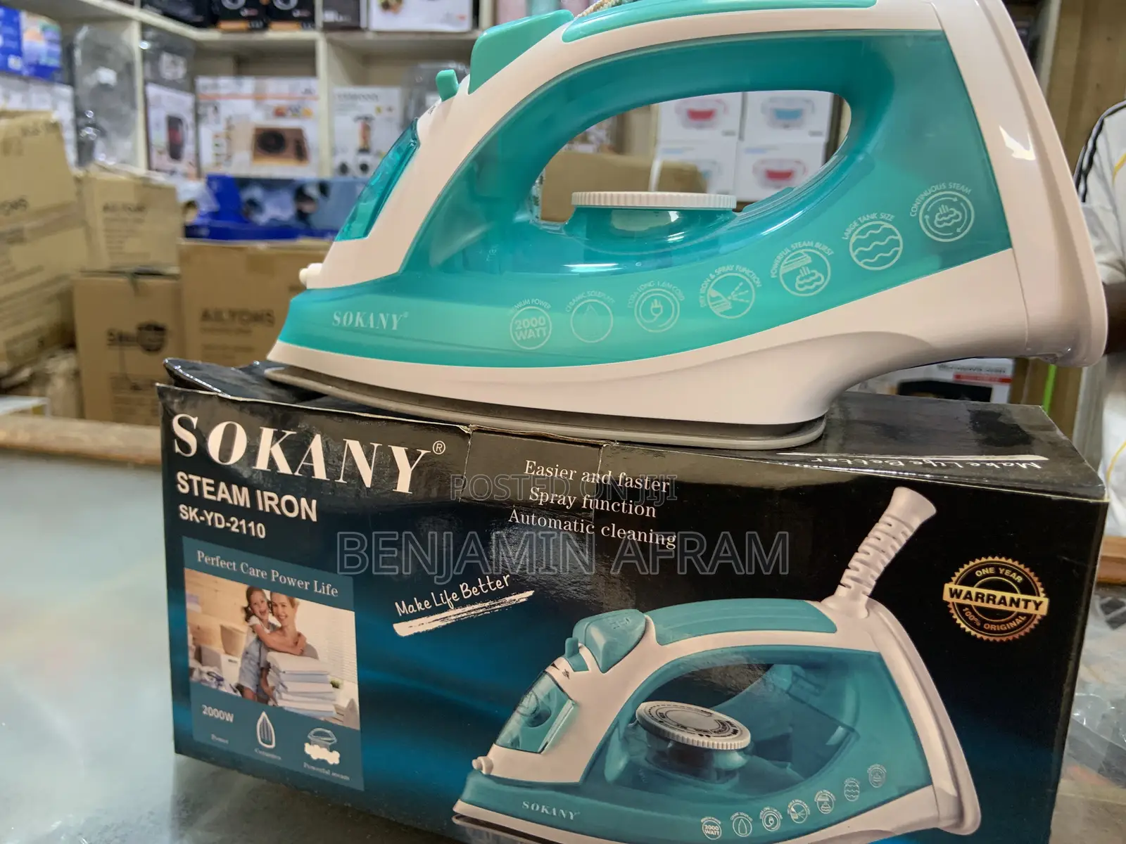 Smooth Flow Iron