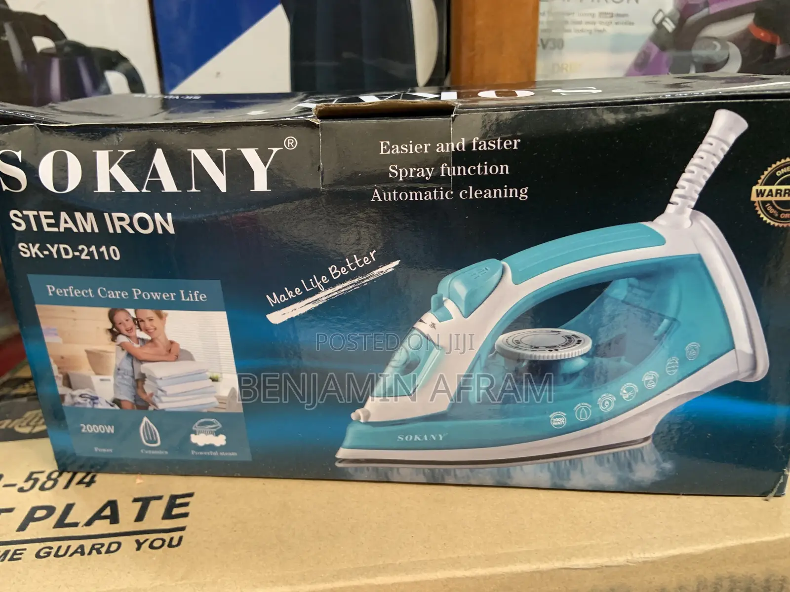 Sokany Steam Pro Iron