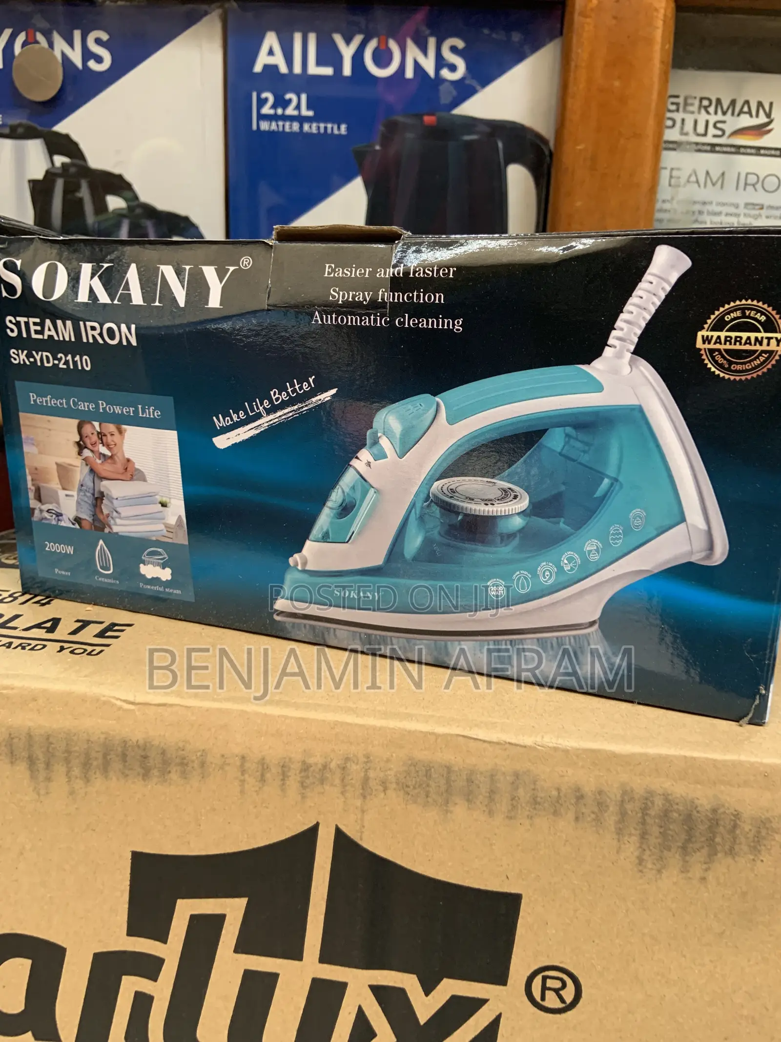 Sokany Steam Pro Iron