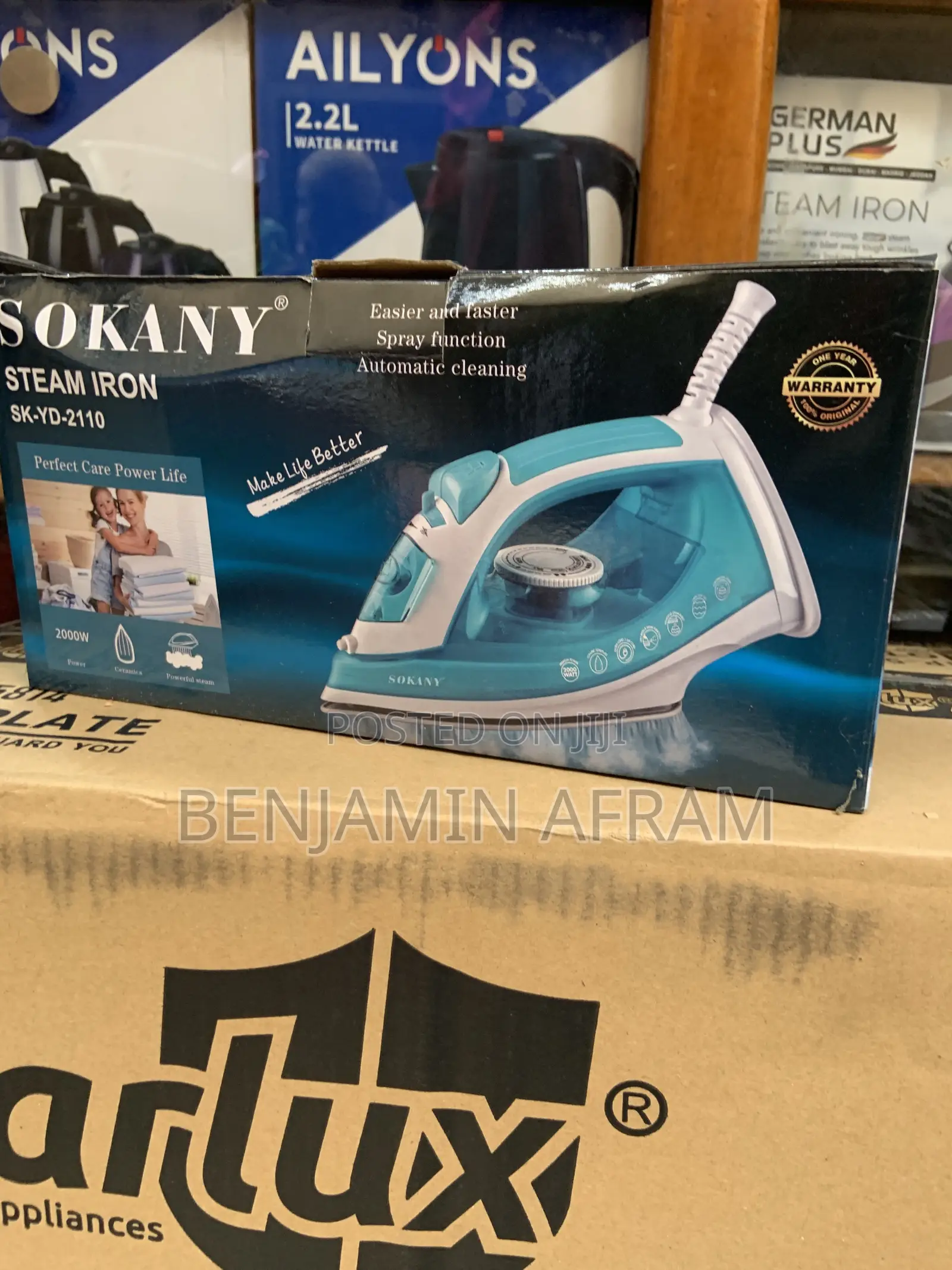 Sokany Steam Pro Iron