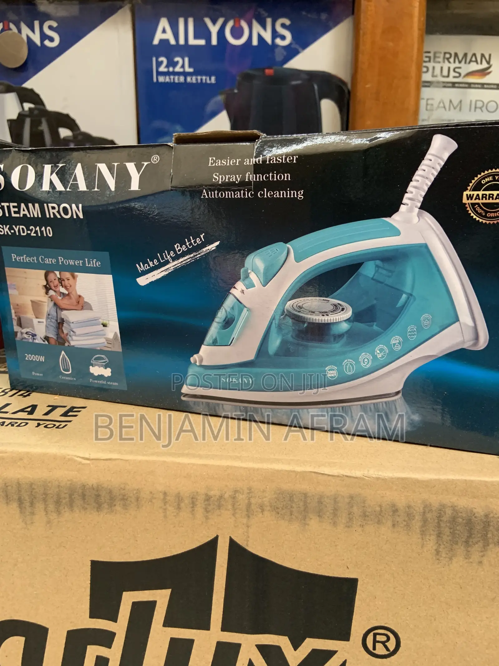 Sokany Steam Pro Iron