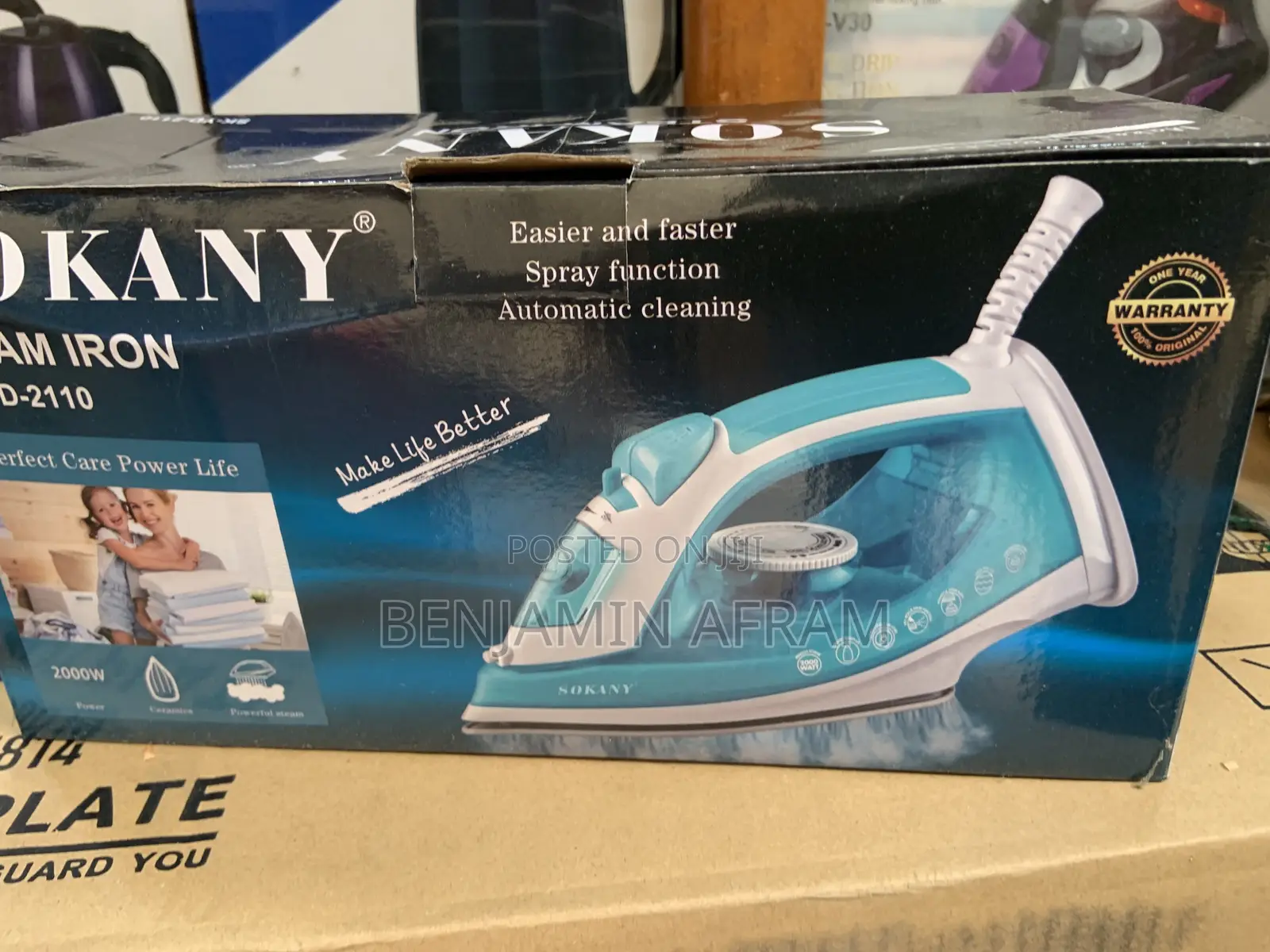 Sokany Steam Pro Iron