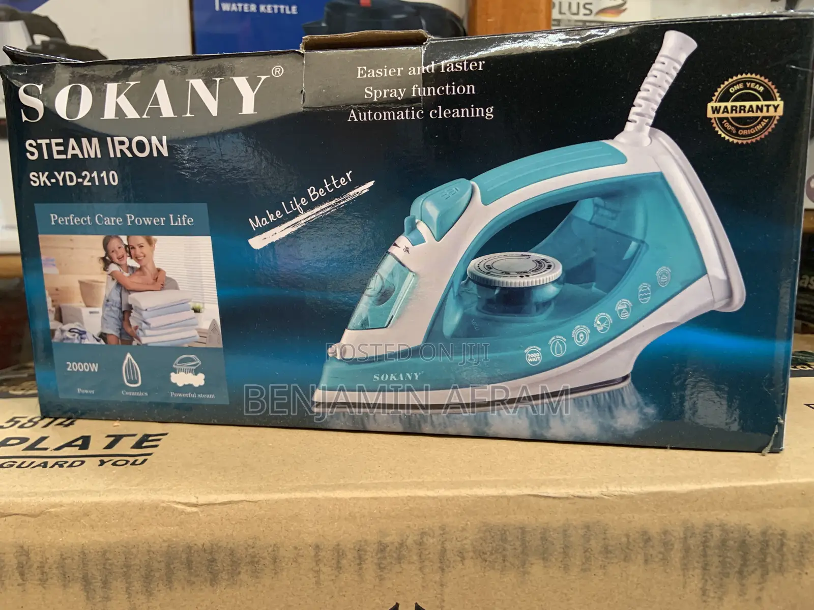 Automatic Cleaning Iron