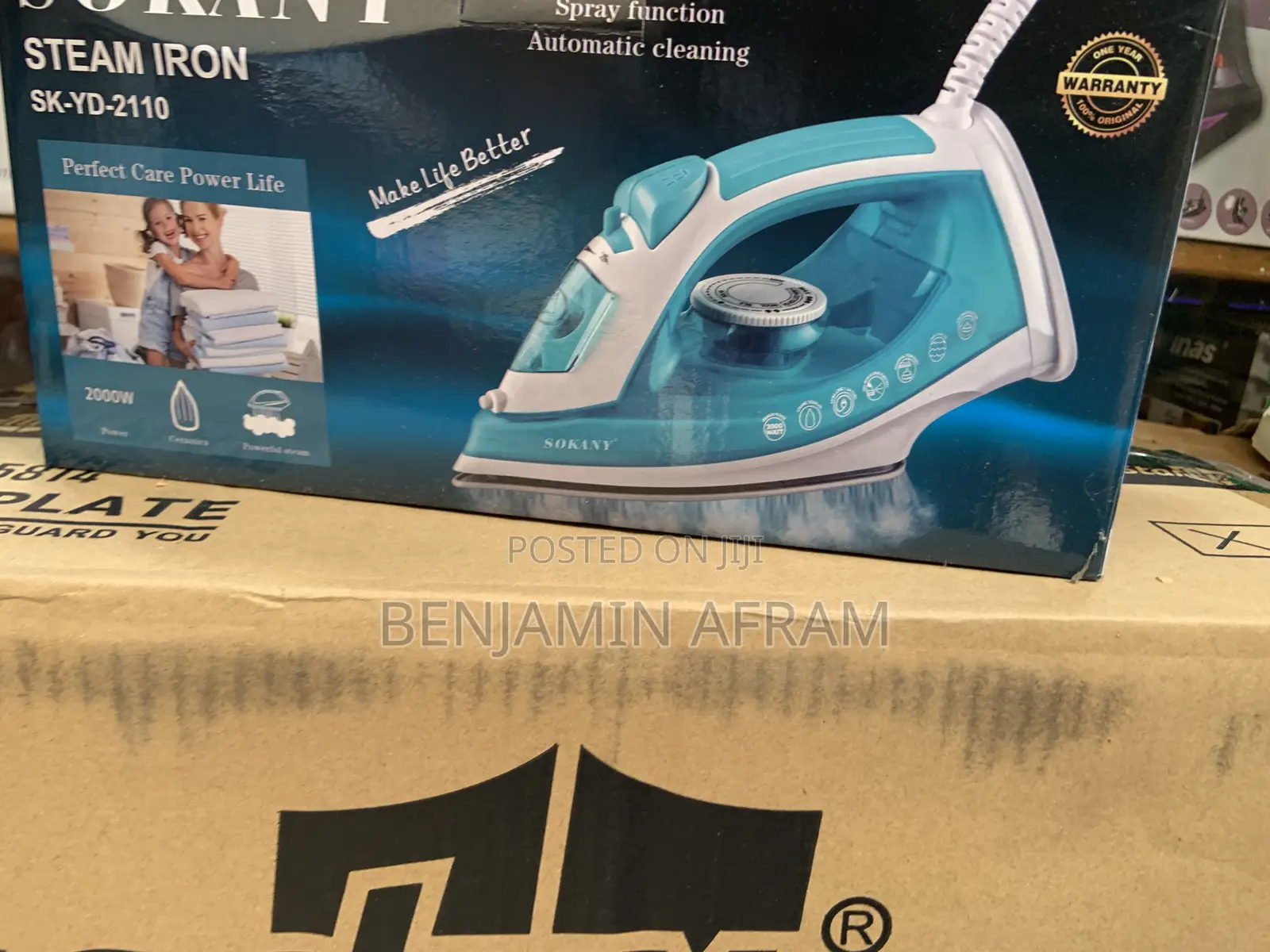 Automatic Cleaning Iron