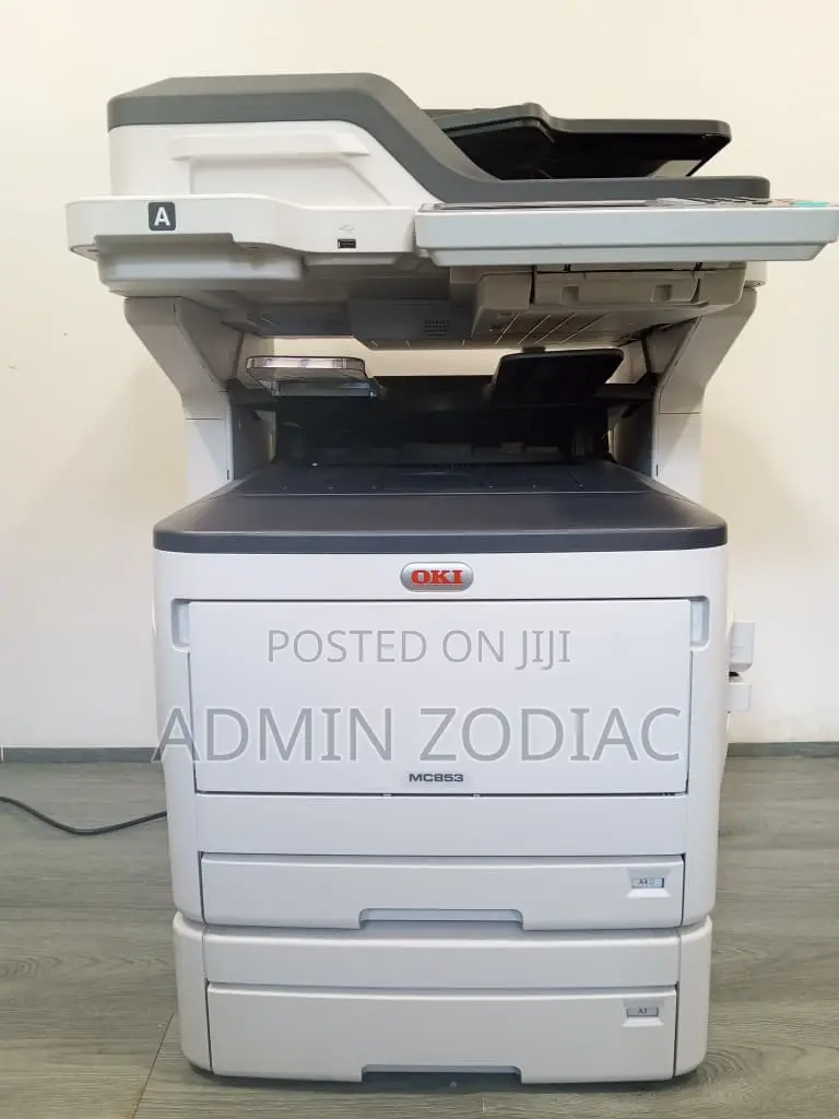 OKI Mc853 Color Multifunctional Printer & Scanner for Sale