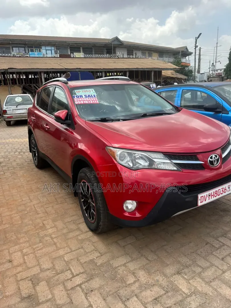 Toyota RAV4 XLE AWD (2.5L 4cyl 6A) 2016 Red