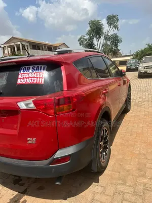 Toyota RAV4 XLE AWD (2.5L 4cyl 6A) 2016 Red