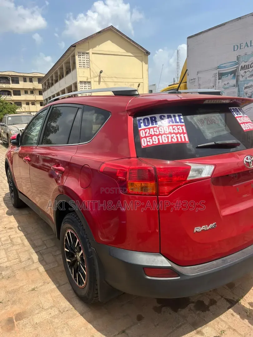 Toyota RAV4 XLE AWD (2.5L 4cyl 6A) 2016 Red