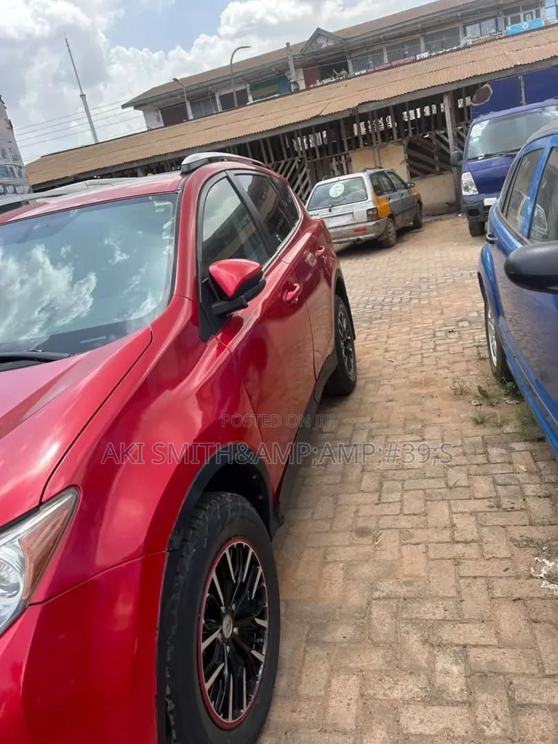 Toyota RAV4 XLE AWD (2.5L 4cyl 6A) 2016 Red