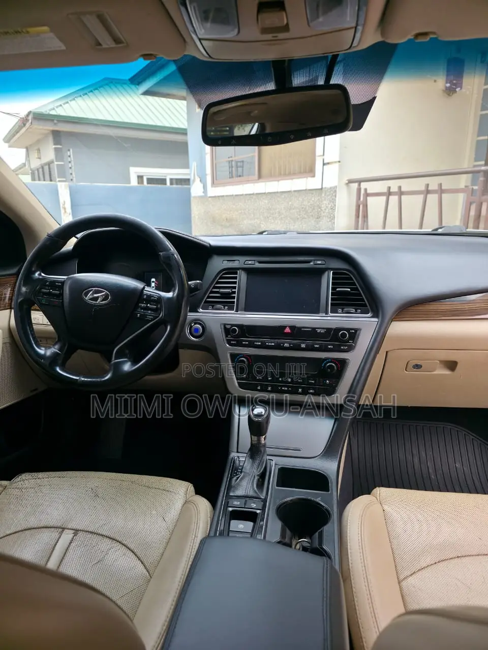 Hyundai Sonata Limited 4dr Sedan (2.4L 4cyl 6A) 2015 White