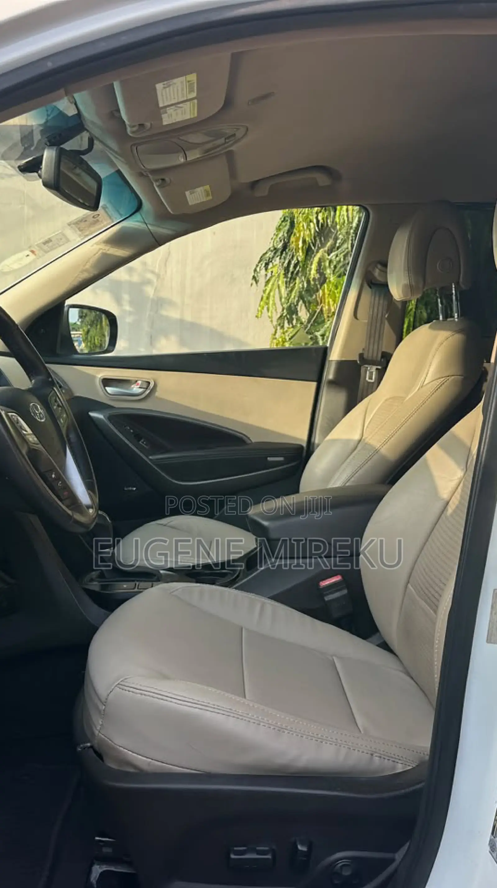 Hyundai Santa Fe 2016 White