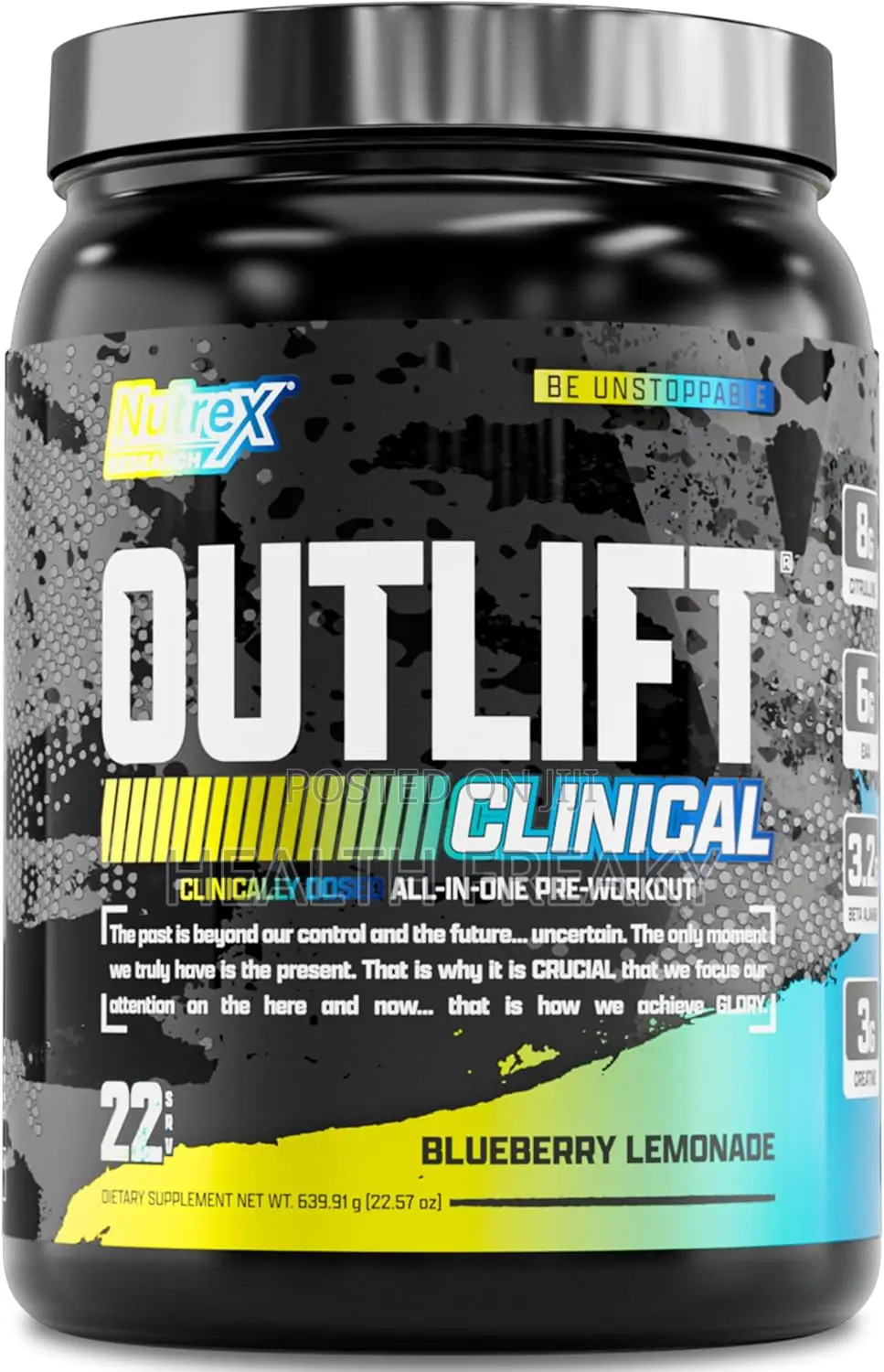 Preworkout Nutrex Outlift Preworkout Creatine Energy Muscle Builder