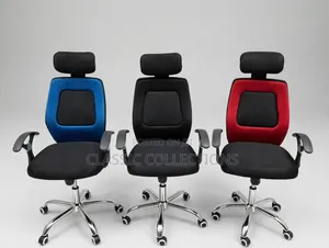 Ergonomic Mesh Office Chair With Headrest