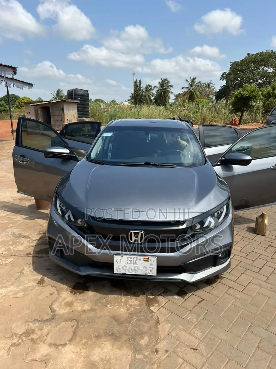Honda Civic EX Sedan 2018 Gray