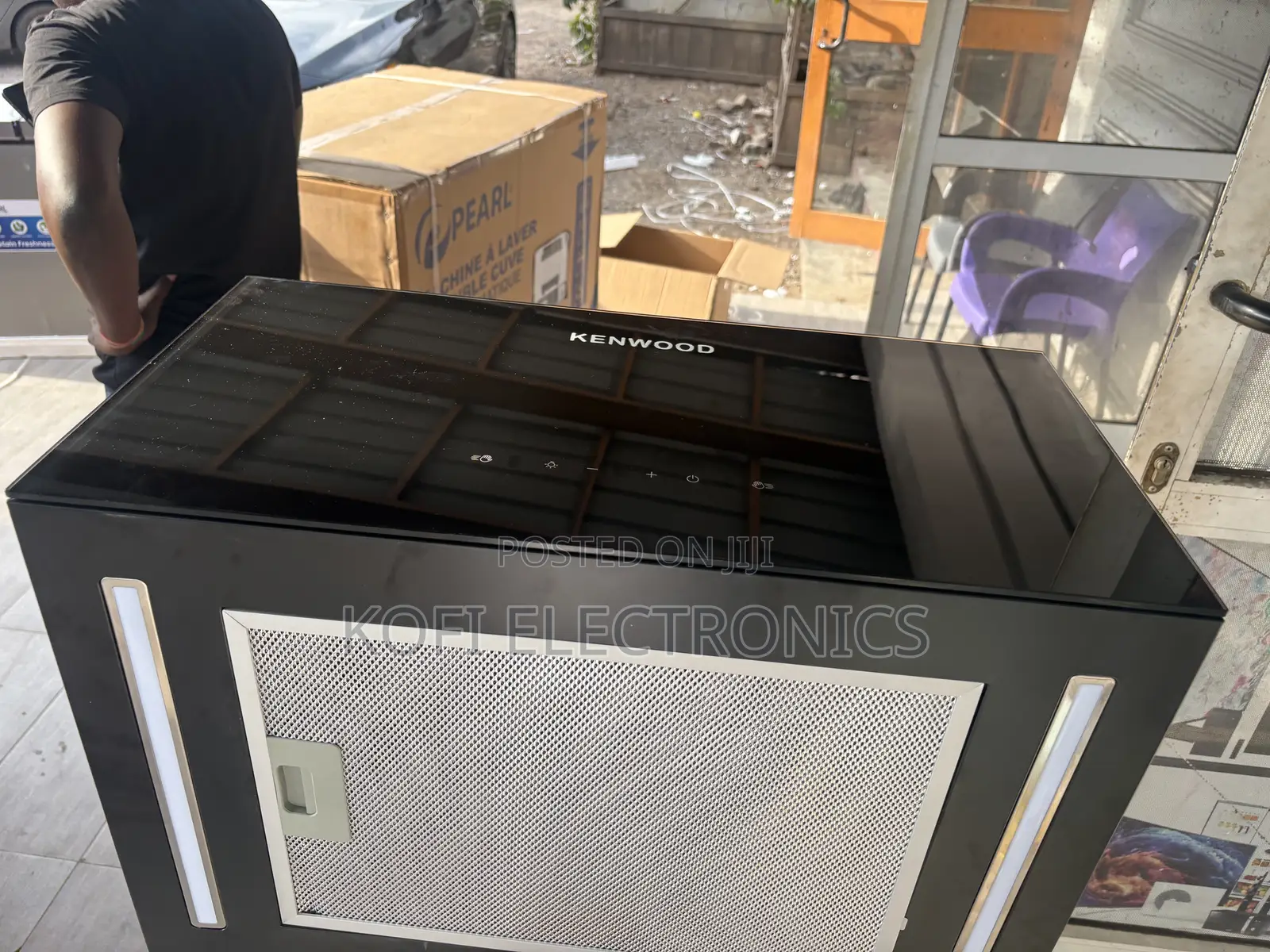 Sealed in Box Island Range Hood Extractor Kenwood