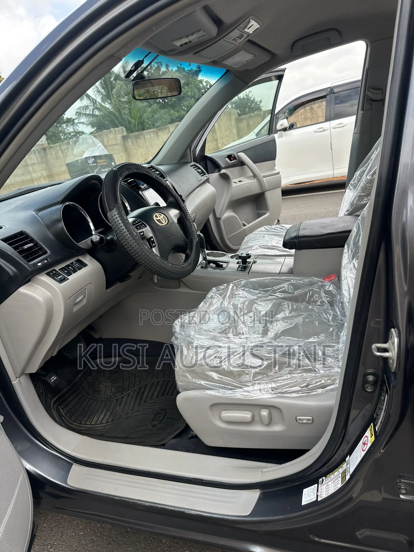 Toyota Highlander Limited 3.5l 4WD 2013 Matt Black