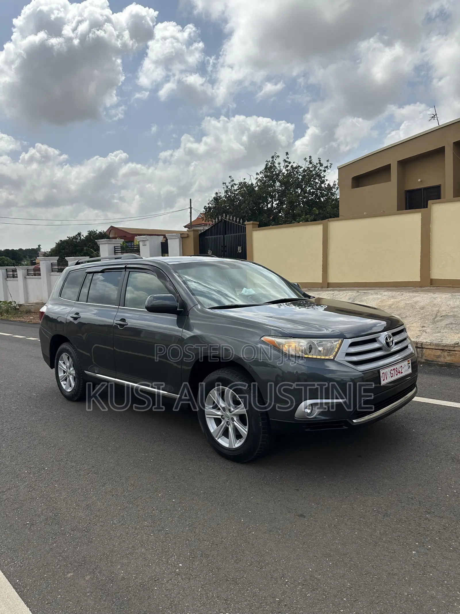 Toyota Highlander Limited 3.5l 4WD 2013 Matt Black