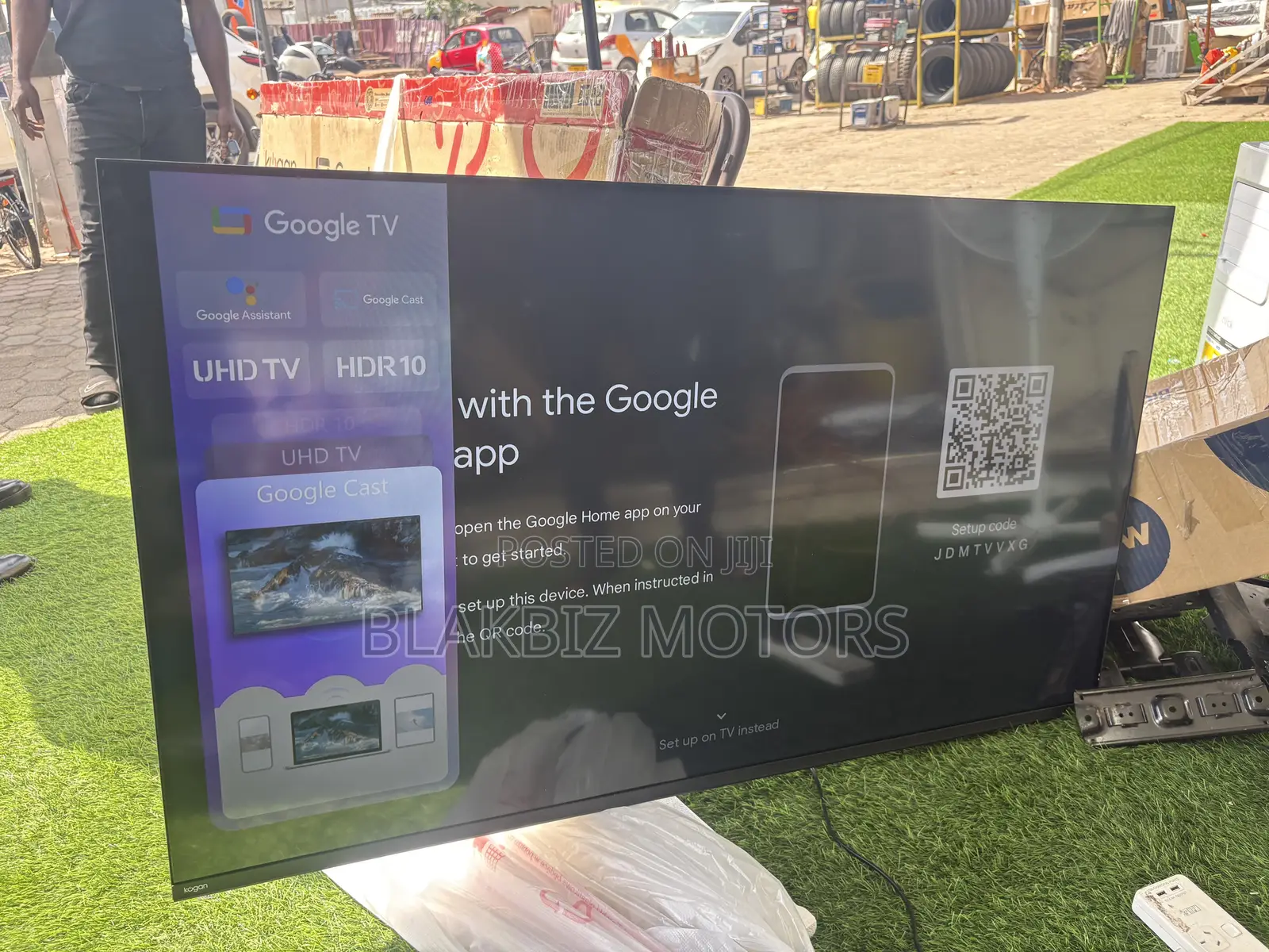 Kogan 55" LED 4K Smart AI Google TV