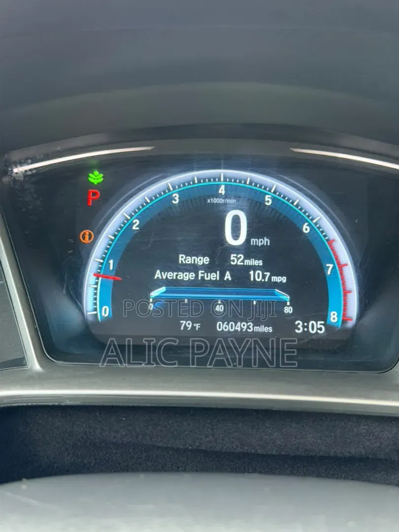 Honda Civic EX-L 4dr Sedan (1.5L 4cyl) 2017 Gray