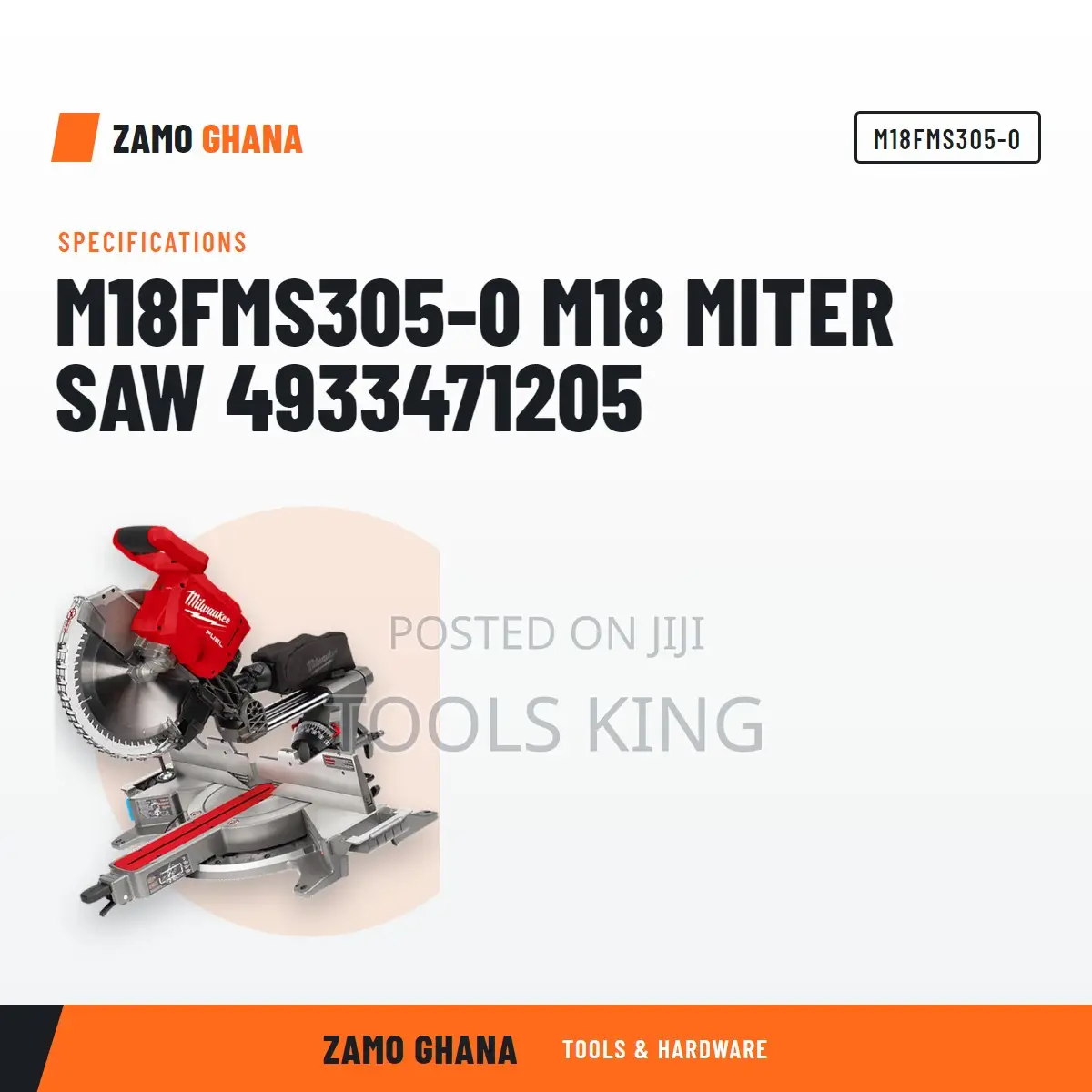 M18Fms305-0 M18 Miter Saw - M18fms305-0