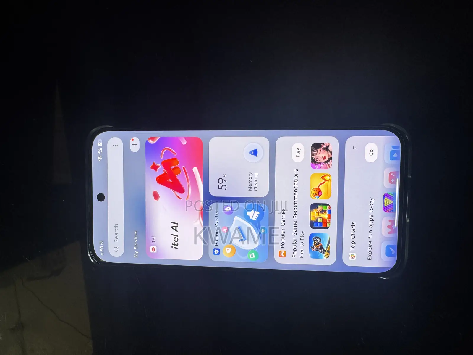 Itel Super 26 Ultra 256 GB Blue