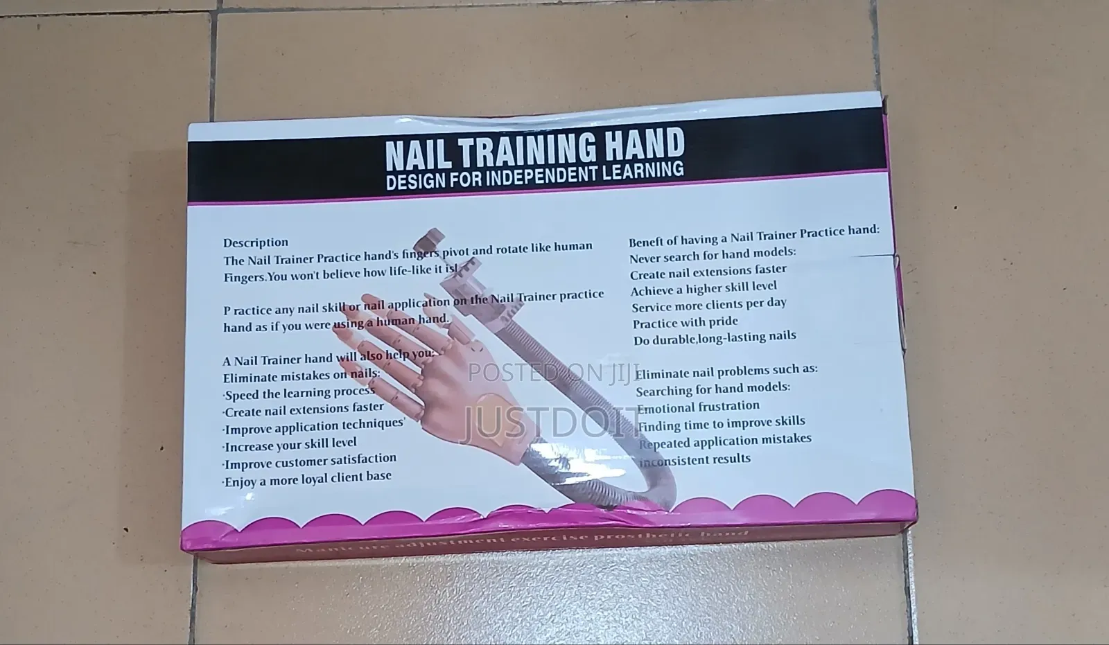 Pustractic Hand Nail Training Mannequin Hand - jusTdOiT Price: GH₵ 180 on Jiji.com.gh ...