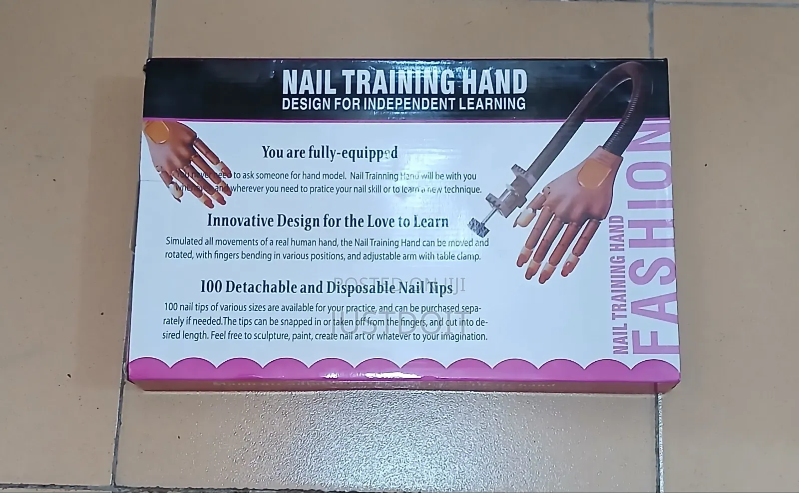 Pustractic Hand Nail Training Mannequin Hand - jusTdOiT Price: GH₵ 180 on Jiji.com.gh ...