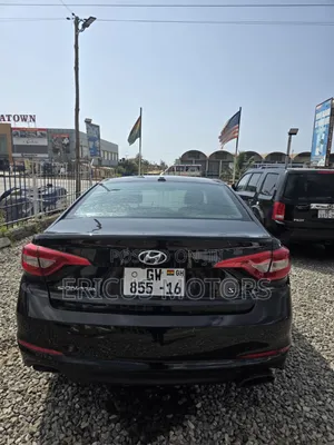 Hyundai Sonata Sport 2.0T Sedan FWD (2.0L 4cyl 6A) 2017 Black