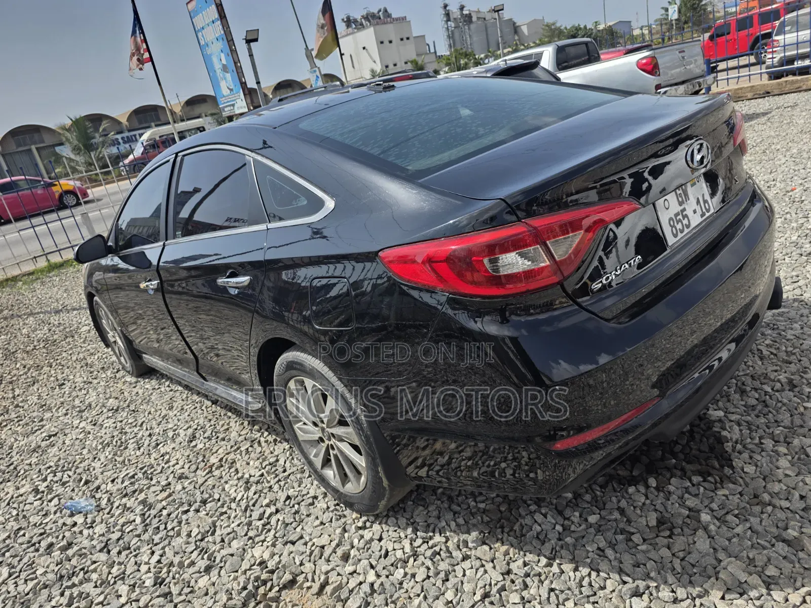 Hyundai Sonata Sport 2.0T Sedan FWD (2.0L 4cyl 6A) 2017 Black