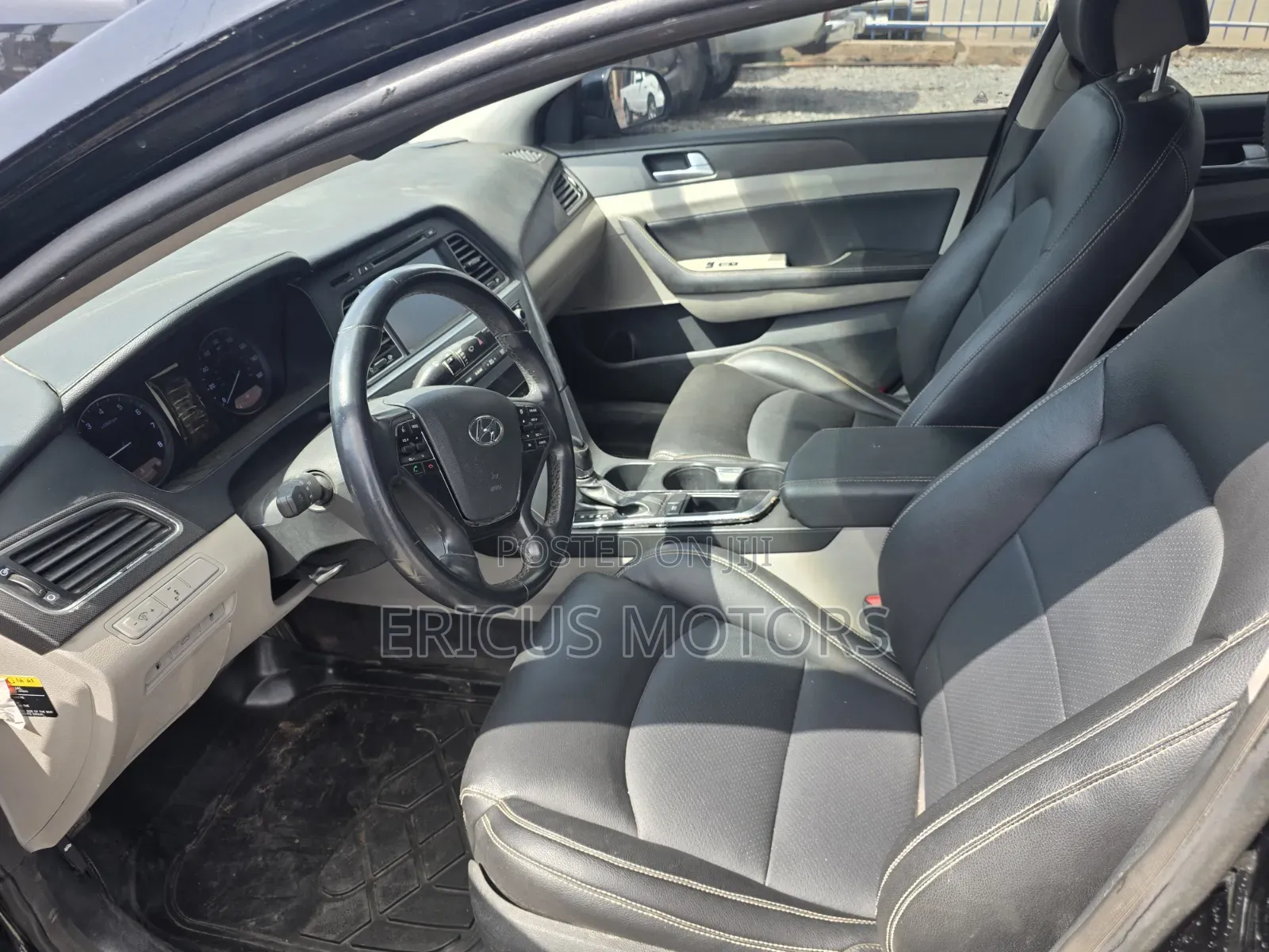 Hyundai Sonata Sport 2.0T Sedan FWD (2.0L 4cyl 6A) 2017 Black