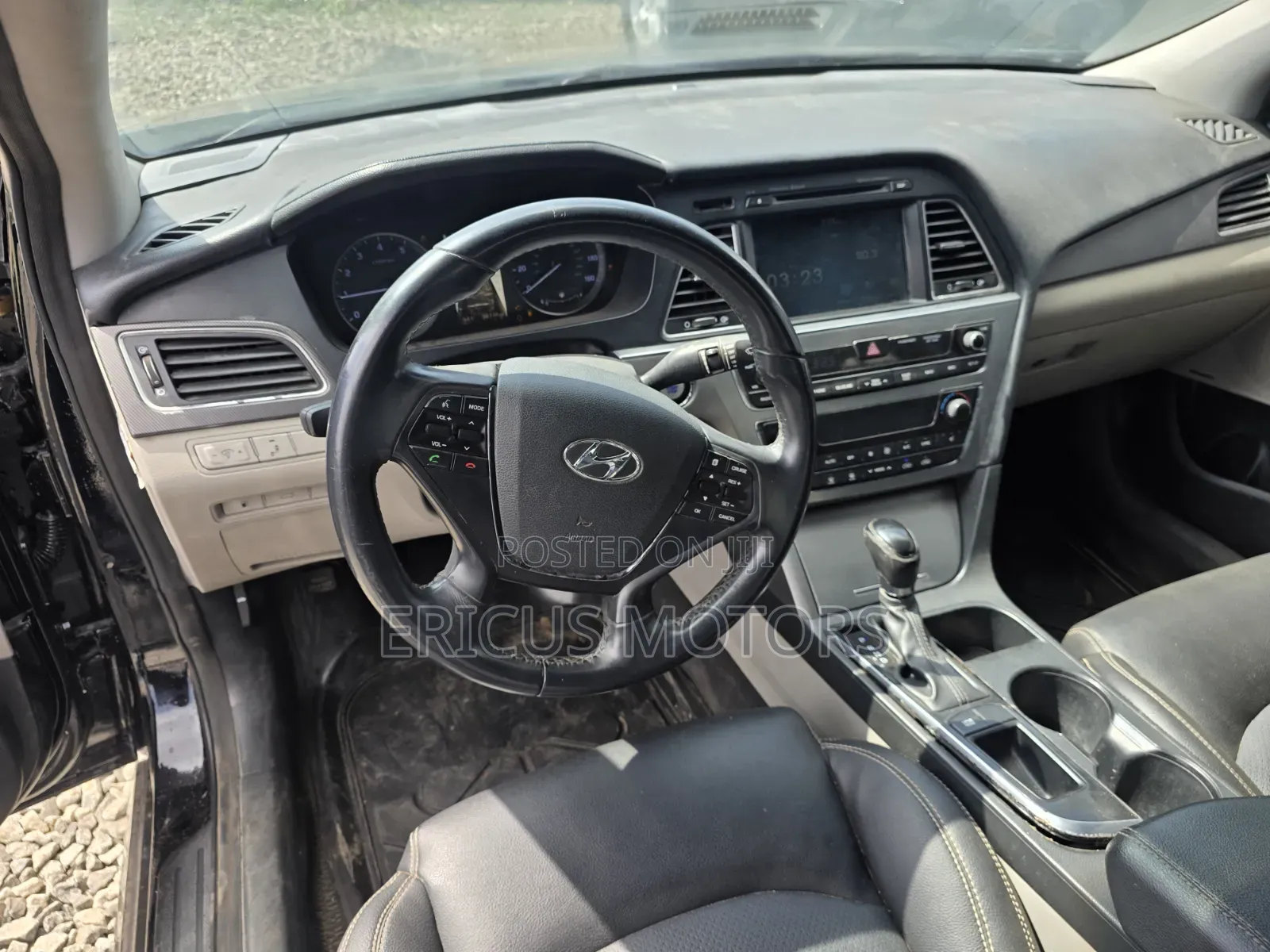Hyundai Sonata Sport 2.0T Sedan FWD (2.0L 4cyl 6A) 2017 Black