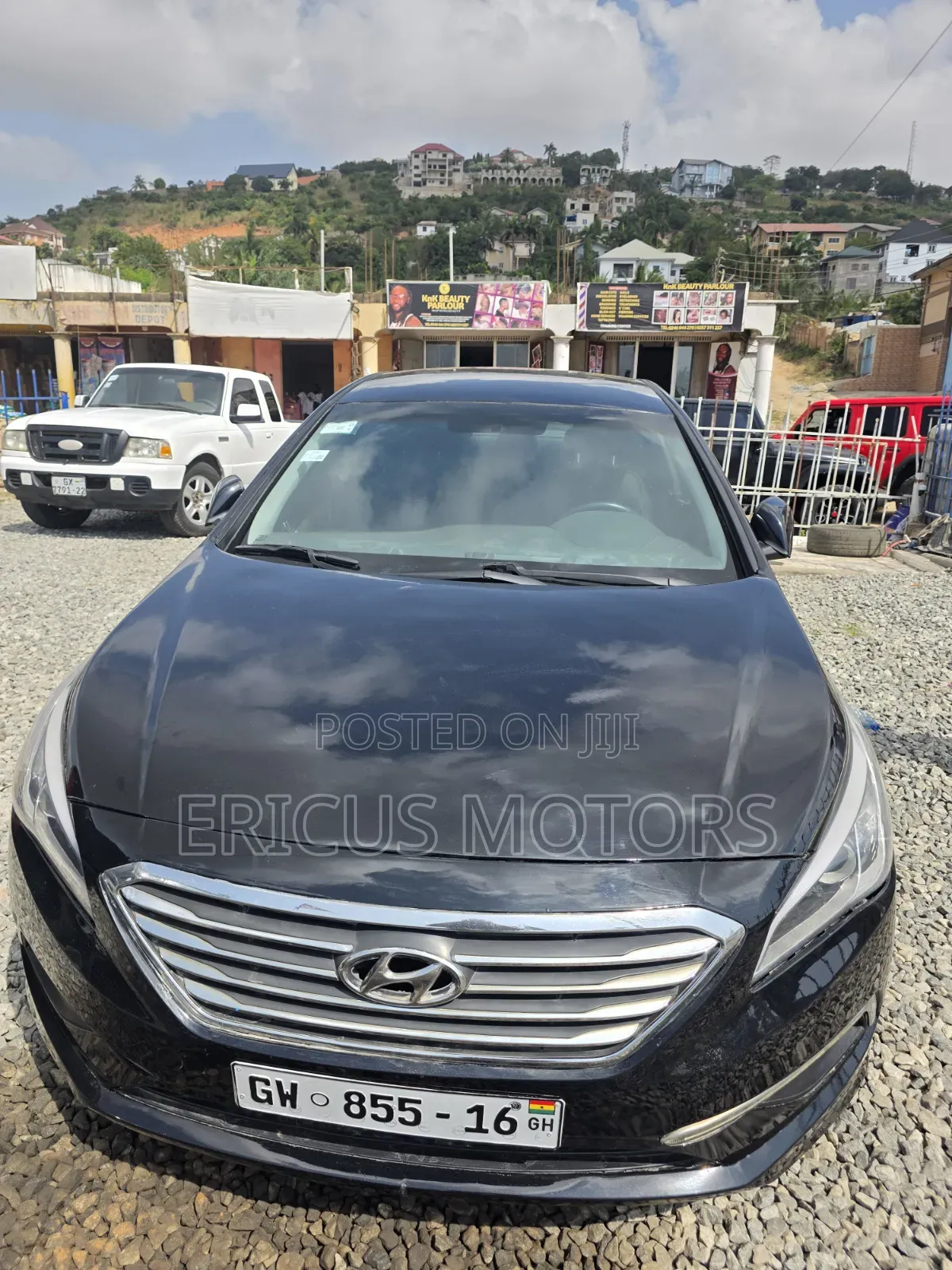 Hyundai Sonata Sport 2.0T Sedan FWD (2.0L 4cyl 6A) 2017 Black