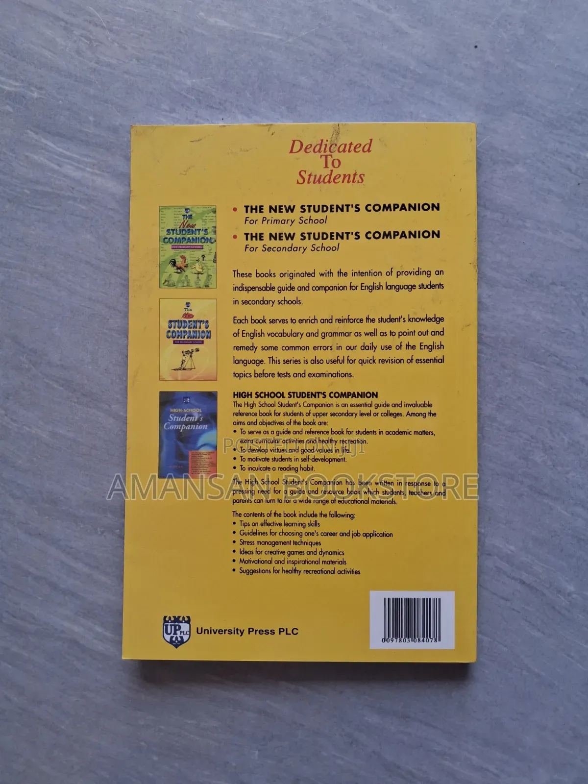 The New Student's Companion for Secondary School